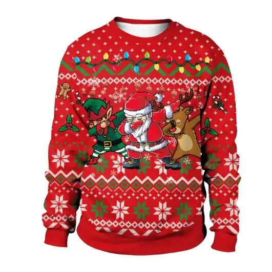 Dabbing Santa Sweater - Dance Into the Holidays!